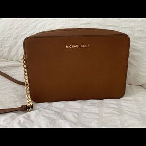 Brown Michael Kors Crossbody purse